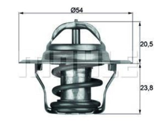 TERMOSTATOS VOLKSWAGEN BORA/GOLF/VENTO/PASSAT/NEW BEETLE 1.8 T-2.0 / AUDI A3/A4 1.8 T-2.0  - TERMOSTATO SIMPLE_