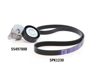 KIT ACCESORIOS TENSOR+CORREA CHEVROLET ONIX 1.0 T-1.2 19/../TRACKER 1.2 T 20/../MONTANA 1.2 T 23/.._