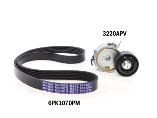 KIT ACCESORIOS TENSOR+CORREA PEUGEOT 208 / CITROEN C3/C4 CACTUS/DS3 1.2 12V PURETECH EB2-1.2 12V T PURETECH EB2DTS_