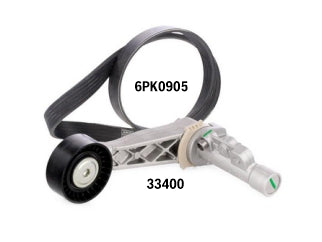 KIT ACCESORIOS TENSOR+CORREA PEUGEOT 207/208/308/408/508/2008/3008/5008/RCZ / CITROEN C3/C4/C4 LOUNGE/DS3/DS4 1.6 16V THP_