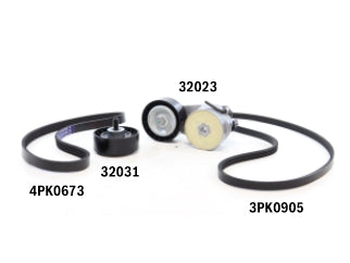 KIT ACCESORIOS TENSOR+CORREA FIAT PALIO/SIENA/PUNTO/UNO/FIORINO/STRADA 1.3 8V FIRE-1.4 8V FIRE CON DH Y SIN AA_