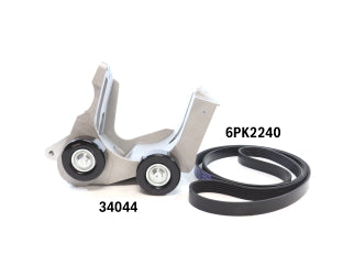 KIT ACCESORIOS TENSOR+CORREA FORD FIESTA/FOCUS/ECOSPORT 1.6 8V ZETEC ROCAM/KA 1.0 8V ZETEC ROCAM-1.6 8V ZETEC ROCAM_