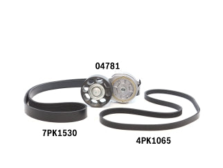 KIT ACCESORIOS TENSOR+CORREA FORD RANGER 2.5 TDI MAXION_