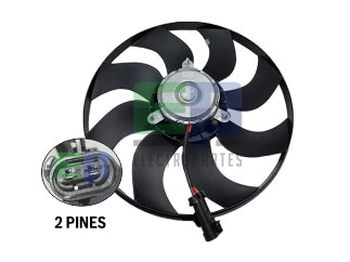 ELECTROVENTILADORES FIAT DUCATO / PEUGEOT BOXER 2012/.. MOTOR GRANDE TIPO GATE DIAM 385MM_