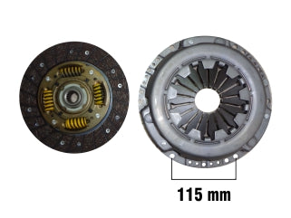 CONJUNTOS PLACA/DISCO EMBRAGUE VER CN85/CNC82 //CHERY FACE 1.0 10/15 PLANO - DIAMETRO 200 MM - 20 ESTRIAS_