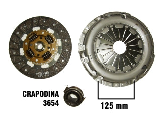 KIT DE EMBRAGUES LIVIANOS HONDA CIVIC 1.8 16V 143 CV 07/14 DIAMETRO 216.00 MM - 20 ESTRIAS_