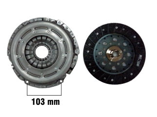 CONJUNTOS PLACA/DISCO EMBRAGUE RENAULT FLUENCE/DUSTER/KOLEOS/LAGUNA06/08/MEGANE 2.0 F4R-M4R 11/.. DIAMETRO: 230 MM / 21 ESTRIAS_
