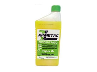 LIQUIDOS REFRIGERANTE CONCENTRADO REFRIGERANTE ORGANICO AMARILLO 1 LITRO PACK X 12 LITROS - PACK X12