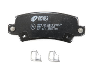 PASTILLAS DE FRENOS LIVIANOS TOYOTA COROLLA 02/08/COROLLA FIELDER 02/.. TRASERA 95.50X37.80X16.10 MM CON SENSOR SONORO_