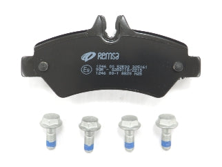 PASTILLAS DE FRENOS LIVIANOS MERCEDES BENZ SPRINTER 311-415 2.2 CDI 12/18 TRASERA 137.00X63.10X19.00 MM SIN SENSOR_