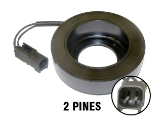 BOBINAS AIRE ACONDICIONADO FORD FOCUS 12/../KUGA DIESEL VS16 POLEA 6PK - DIAMETRO 125MM 8VB-JB_