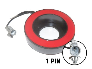 BOBINAS AIRE ACONDICIONADO TOYOTA TOYOTA HILUX 2005/15 BULON PASANTE 4 FIJACIONES POLEA INCLUIDA 8YH-LA_
