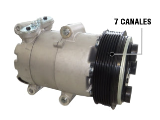 COMPRESORES AIRE ACONDICIONADO LIVIANOS FORD TRANSIT 2,4 06/.. POLEA 7PK 130MM 8VW-AB_