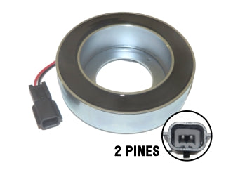 BOBINAS AIRE ACONDICIONADO RENAULT DUSTER 2013/.. POLEA 7PK 115MM 8RN-RA_