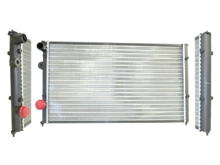 RADIADORES LIVIANOS VOLSKWAGEN POLO 1.6-1.9 00/04 C/AA ALETADO 378X628X32MM_