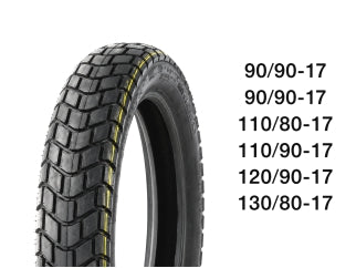 CUBIERTAS DE MOTOS CUBIERTA 17 110/90 X 17 TRASERA HONDA XR 150 - PACK X2