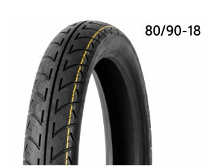 CUBIERTAS DE MOTOS CUBIERTA 18 90/90 X 18 TRASERA HONDA TITAN 150 / MOTOMEL CG 150/ ZANELLA RX 150 - PACK X5