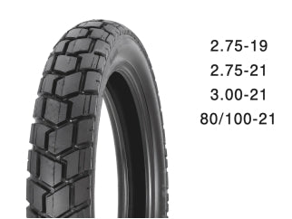CUBIERTAS DE MOTOS CUBIERTA 21 300 X 21 DELANTERA HONDA TORNADO / MOTOMEL SKUA / YAMAHA XTZ 125-250 - PACK X2