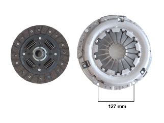 CONJUNTOS PLACA/DISCO EMBRAGUE NISSAN MARCH/NOTE 1.6 HR16DE DIAMETRO 215.00 MM - 26 ESTRIAS_