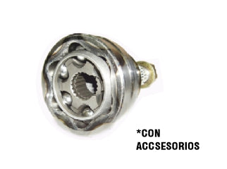 JUNTAS HOMOCINETICA LADO RUEDA FIAT PALIO/SIENA/PUNTO/STRADA 1.4 8V FIRE - ESTRIAS 22/28 - LARGO 136MM - COPA 77MM - LADO RUEDA_
