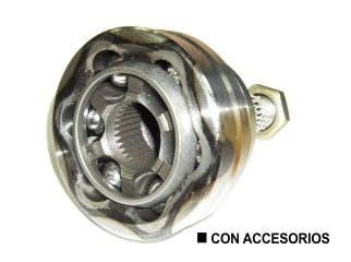 JUNTAS HOMOCINETICA LADO RUEDA RENAULT KANGOO/MEGANE/SCENIC II ESTRIAS 23/30 - COPA 84 MM - ABS 44 DIENTES - SEGURO EXTERNO_