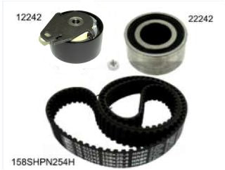 KIT DISTRIBUCION TENSOR+CORREA FIAT PALIO/SIENA/MAREA/LINEA/BRAVA/BRAVO 1.6 16V MOTOR TORQUE_