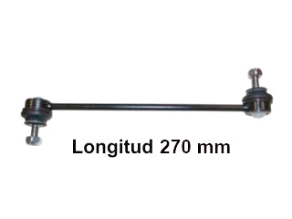 BIELETAS DE SUSPENSION VOLKSWAGEN GOL TREND/VOYAGE/SAVEIRO/FOX/SURAN/NIVUS/T-CROSS DELANTERA LARGO 277MM - ROSCA 10X1.5_