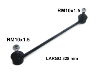 BIELETAS DE SUSPENSION PEUGEOT 208/301 / CITROEN C-ELYSSE/C3 PICASSO DELANTERA IZQUIERDA LARGO 328MM_