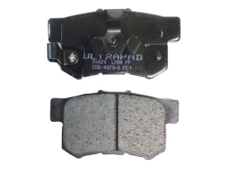 PASTILLAS DE FRENOS LIVIANOS HONDA CRV 05/09 TRASERA SISTEMA AKEBONO 88.80X47.40X14.60 MM_