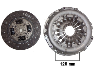 CONJUNTOS PLACA/DISCO EMBRAGUE RENAULT DUSTER/OROCH/FLUENCE/MEGANE/CLIO/LOGAN/KANGOO 1.6 16V K4M DIAMETRO: 200 MM / 26 ESTRIAS_