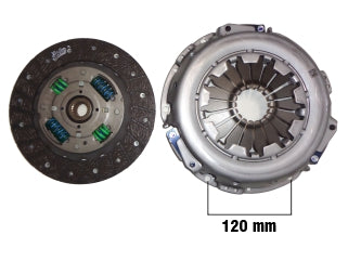 CONJUNTOS PLACA/DISCO EMBRAGUE FIAT ARGO/CRONOS/TORO 1.8 16V E-TORQ/PALIO/GRAND SIENA/PUNTO 1.6 16V E-TORQ DIAM 215 MM-20 ESTRIAS_