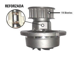 BOMBAS DE AGUA LIVIANOS CHEVROLET CORSA/CELTA/PRISMA / SUZUKI FUN 1.0 8V-1.4 8V-1.6 8V RODAMIENTO DE 8 BOLAS REFORZADAS_