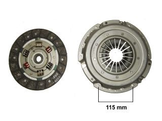 CONJUNTOS PLACA/DISCO EMBRAGUE FIAT PALIO/SIENA/STRADA/PUNTO 1.8 8V DIAMETRO: 205 MM / 20 ESTRIAS_