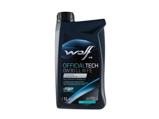 ACEITES MOTOR LATA 1 LITRO ACEITE SINTETICO WOLF OFFICIALTECH 0W30 LL III FE X 1 L - PACK X12