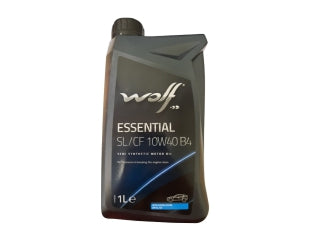 ACEITES MOTOR LATA 1 LITRO ACEITE SEMI SINTETICO WOLF ESSENTIAL SL/CF 10W40 B4 X 1 L - PACK X12
