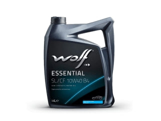 ACEITES MOTOR BIDON ACEITE SEMI SINTETICO WOLF ESSENTIAL SL/CF 10W40 B4 X 4 L - PACK X4