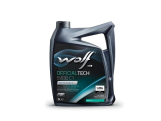 ACEITES MOTOR BIDON ACEITE SINTETICO WOLF OFFICIALTECH 5W30 C1 - LOW SAPS BAJO CONTENIDO DE CENIZAS IDEAL DPF X 4 L - PACK X4