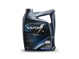 ACEITES MOTOR BIDON ACEITE SINTETICO WOLF VITALTECH 5W40 SP X 5 L - PACK X4