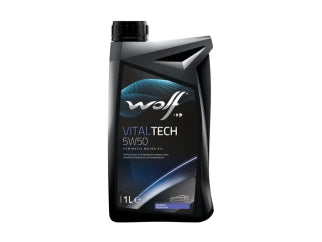 ACEITES MOTOR LATA 1 LITRO ACEITE SINTETICO WOLF VITALTECH 5W50 IDEAL USO INTENSIVO Y CONDUCCION DEPORTIVA X 1 L - PACK X12