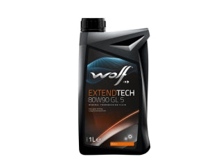 ACEITES TRANSMISION ACEITE MINERAL PRESION EXTREMA WOLF 80W90 GL-5 CAJA MANUAL TRANSMISIONES HIPOIDALES X 1 L - PACK X12