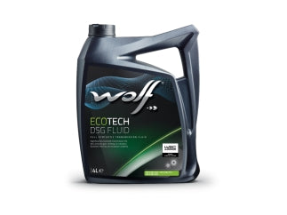 ACEITES TRANSMISION ACEITE SINTETICO WOLF ECOTECH DSG FLUID CAJA AUTOMATICA DOBLE EMBRAGUE DCT/DSG/POWERSHIFT X 4 L - PACK X4