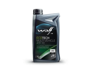 ACEITES TRANSMISION ACEITE SINTETICO WOLF ECOTECH MULTI VEHICLE ATF FE CAJA AUTOMATICA ATF-CONVERTIDOR DE PAR X 1 L - PACK X12