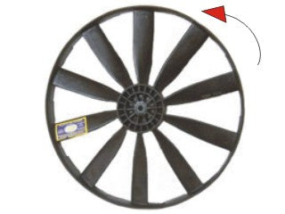 HELICES FIAT UNO/DUNA / RENAULT 19 BUJE AL REVES ASPIRANTE DIAMETRO 290 MM_
