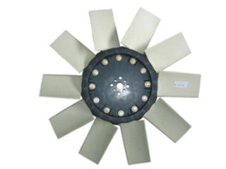 HELICES CUMMINS MOTOR 6CT 8.3 TDI BUS SOPLANTE HORARIO - 10 ASPAS - DIAMETRO 610MM - AGUJERO CENTRAL 25MM_