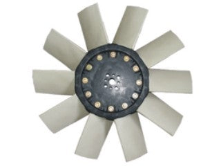 HELICES CUMMINS MOTOR 6CT 8.3 TDI BUS ASPIRANTE HORARIO - 10 ASPAS - DIAMETRO 610MM - AGUJERO CENTRAL 25MM_