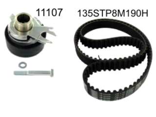 KIT DISTRIBUCION TENSOR+CORREA VOLKSWAGEN FOX/GOL TREND/VOYAGE/SURAN 1.6 BAH 08/.._