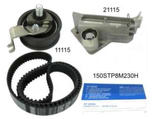 KIT DISTRIBUCION TENSOR+CORREA VOLKSWAGEN BORA/GOLF/NEW BEETLE/SHARAN / SEAT TOLEDO/LEON / AUDI A3/TT 1.8T_