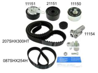 KIT DISTRIBUCION TENSOR+CORREA VOLKSWAGEN PASSAT 04.. / AUDI A4/A6 01-.. 2.5 TDI_