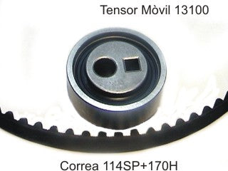 KIT DISTRIBUCION TENSOR+CORREA PEUGEOT 205/306/405/PARTNER/BOXER/806 1.8I 8V/2.0 8V / CITROEN BERLINGO/XSARA/XANTIA/ZX_