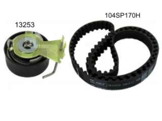 KIT DISTRIBUCION TENSOR+CORREA PEUGEOT 206/207/306/106/PARTNER 1.4 8V/208 1.5 8V / CITROEN BERLINGO/C3 1.4 8V / FIAT QUBO 1.4 8V_